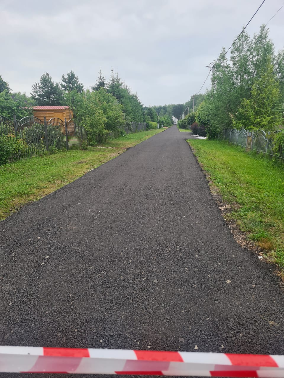 Укладка асфальтовой крошки в Серпухове